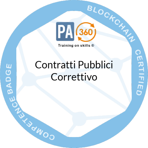 Contratti Pubblici - Correttivo